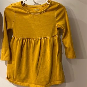 18-24M old navy mustard dress good condition